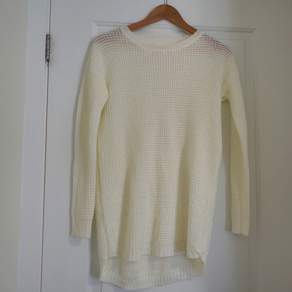 Woven sweater by Zenana